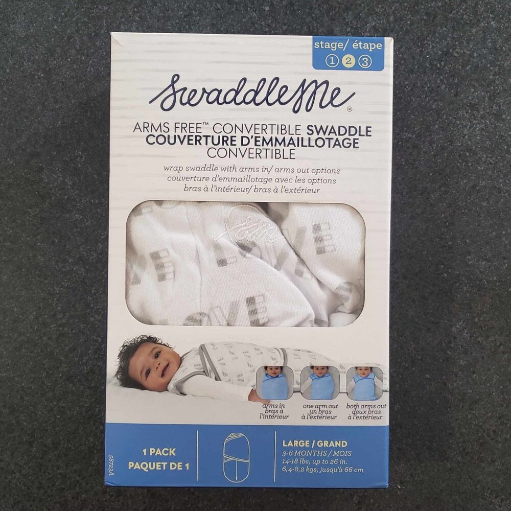 SwaddleMe convertible Swaddle